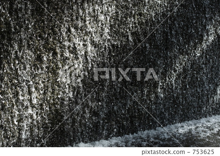 sheet of spray, water current, background 753625