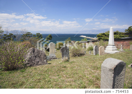 外國人墓地 公墓 墓地 754453