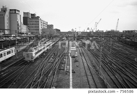 Railroad railway · Omiya station premises Showa 55 years Railroad railway · Omiya station premises Showa 55 years 756586