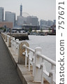 minato mirai district, yamashita park, banister 757671