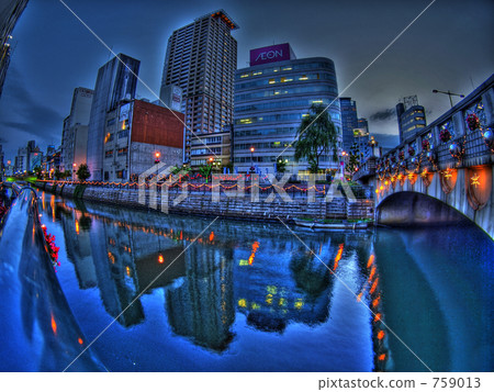 運河 晚景 城市 759013