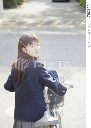 high school student, one man, female high school student 760390