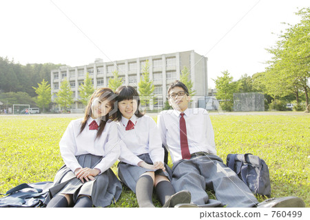 高中生 女孩 男中學生 760499