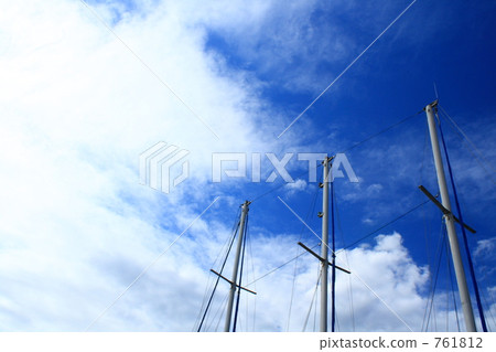 桅杆 雲彩 雲 761812