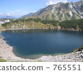 lake, alp, kurobe 765551