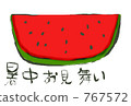 西瓜 仲夏問候 夏季賀卡 767572