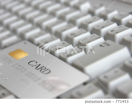 Cashless online payment credit card e-commerce 771453
