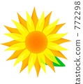 向日葵單輪 772298