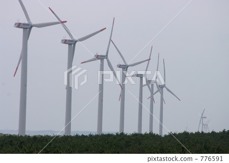 風車 電力 電 776591