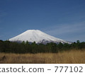Fuji and blue sky 777102