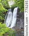 山的瀑布 778285