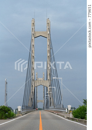 Naka Noto Farm road bridge (with twin bridge) 779651