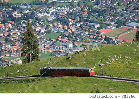 train up a mountain, alpine, plateau 783266