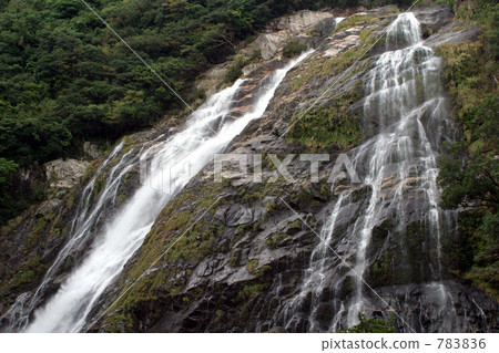 oko fall, yakushima, water current 783836