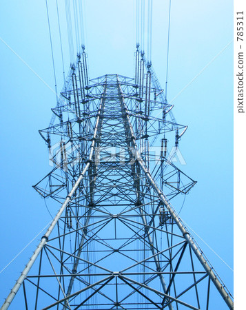 鋼塔 電纜塔 能量 785311