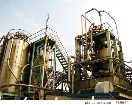 industrial area, factories, factory 789644