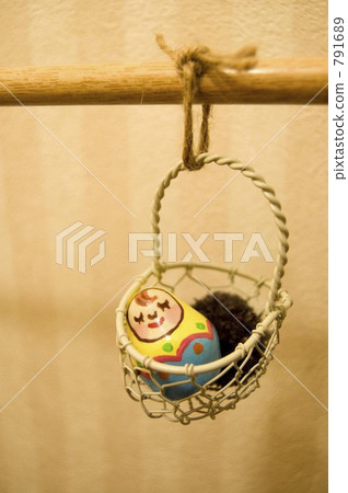 Clay Kokeshi doll - chillin Clay Kokeshi doll - chillin 791689