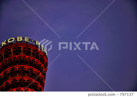 Night port tower Night port tower 797137