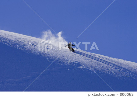 滑雪 偏遠地區 在山里 800065