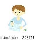Boy studying 802971