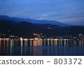 atami, night scape, night scene 803372