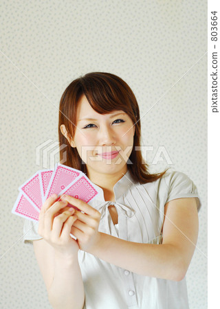Cards and ladies 803664