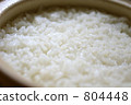 food, polished rice, just cooked 804448