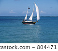 summer weather, surface of the sea, day 804471