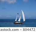 summer weather, surface of the sea, day 804472