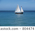 summer weather, surface of the sea, day 804474