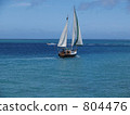 summer weather, surface of the sea, day 804476