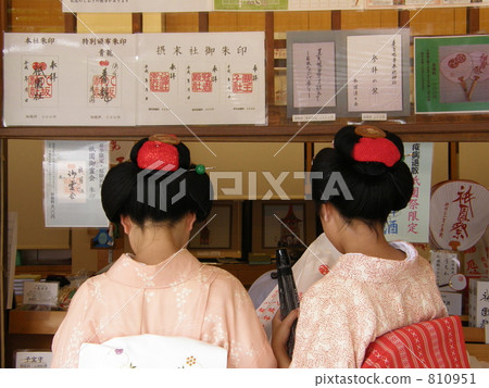 日常穿京都夏季的舞妓 日常穿京都夏季的舞妓 810951