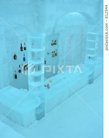 冰吧 然別湖 冰面 812944