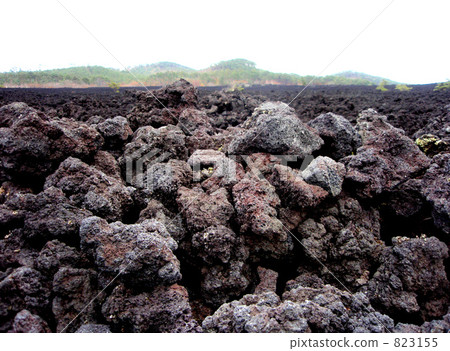 Baked lava flow Baked lava flow 823155