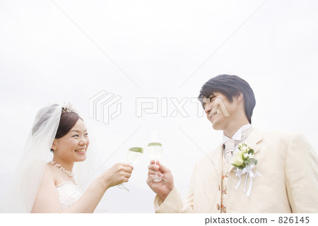toasting, wedding, wedding ceremony 826145