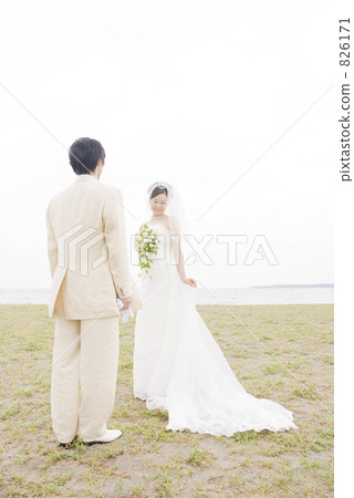 wedding, wedding ceremony, couple 826171