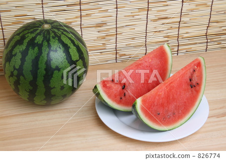 the taste of summer, bamboo blind, watermelon 826774