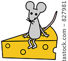 Cheese and mouse 827981