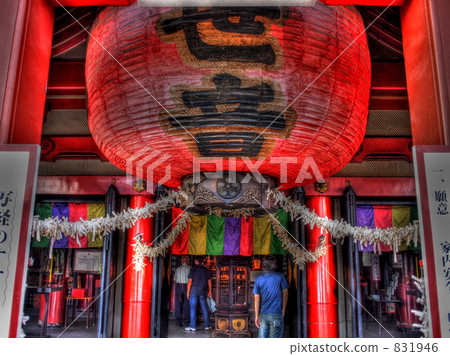 paper lantern, osu kannon temple, oosu 831946