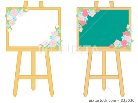 Easel (welcome board) - Stock Illustration [833030] - PIXTA