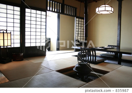 japanese-style room, indoor, tatami 835987