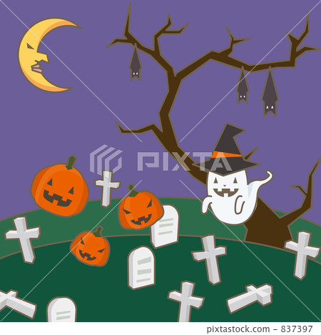 Halloween illustrations material 837397