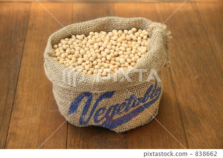 大豆 黃豆 麻袋 838662