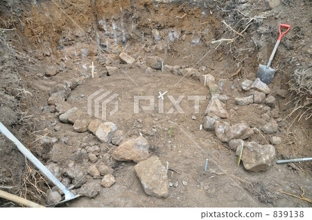 Charcoal grill kiln foundation surface Charcoal grill kiln foundation surface 839138