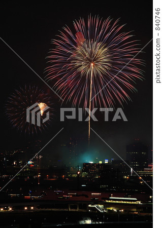 Tokyo Bay burning fire festival Tokyo Bay burning fire festival 840746