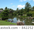 katsurarikyu, landscaping, pond 842252