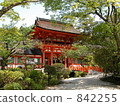 kamigamo shrine, sakura gate, sakuramon 842255