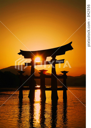 嚴島神社·Otorii 842936