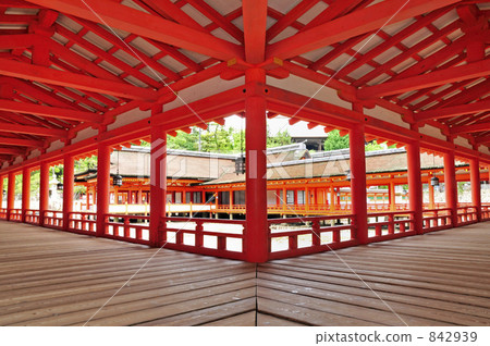 嚴島神社·走廊 842939