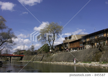 高山溫泉 街景 街道 845587